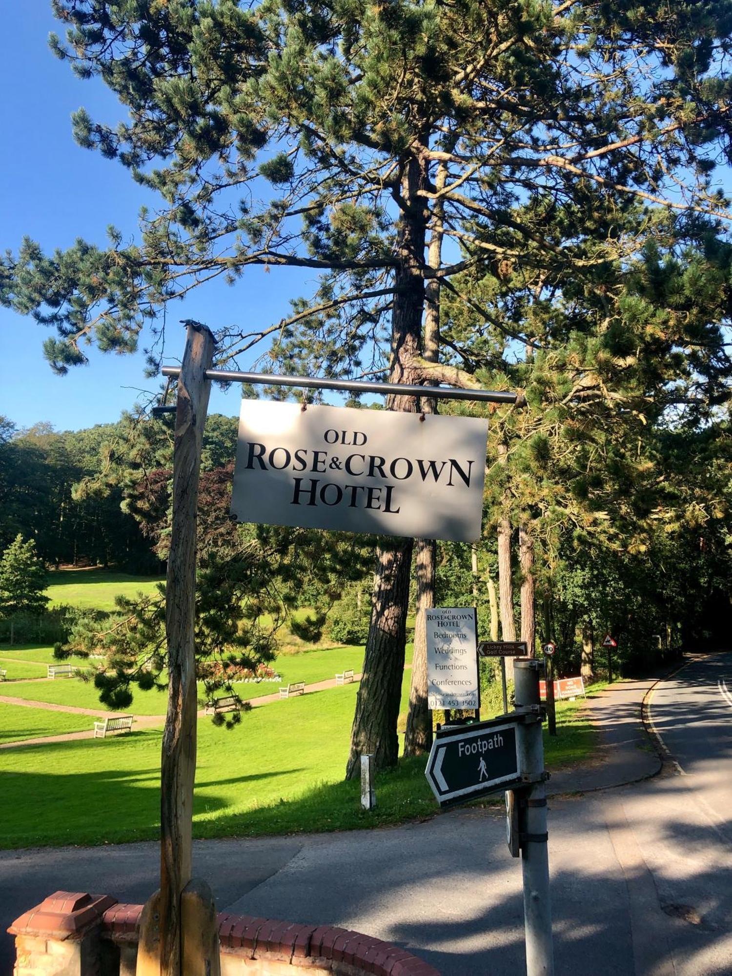 Old Rose And Crown Hotel Birmingham Rubery Ngoại thất bức ảnh